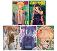Chainsaw Man Volume 11-15 Collection 5 Books Set By Tatsuki Fujimoto