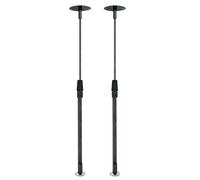 Chainsaw Measuring Tool - 2 Firewood Measure Kit, Adjustable Measuring Rod | Magnetic Firewood Measuring Rod with Telescopic Shaft, Firewood Gauge Attaches to Chainsaw Bar Length for Firewood