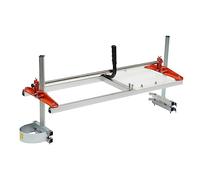 Chainsaw Mill, 40.6-91.5 cm Planking Mill Portable Sawmill Rail Guide Adjustable Height and Width with Gloves, Chainsaw Saw Mill Kit for Cutting Trees, Logs and Wood