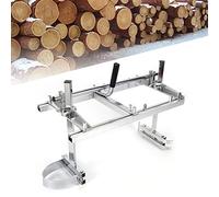 Chainsaw Mill Chainsaw 14"- 24" Guide Portable Bar Planking Mill Attachment Lumber Milling Wood Chainsaw Tools Chainsaw Holder Mobile Saw Mill Chainsaw Holder for Builders and Woodworkers