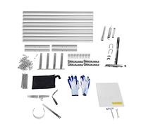 Chainsaw Milling Attachments Aluminum Lithium Alloy Rail Mill Guide System Kit 36 Inch 2.7 Meters for Homeowners and Carpenters to Cut Logs into Panels