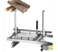 Chainsaw Milling Machine for Wood Cutting, Planking Saw Mill with Flexible Guide System for Cutting Trees, Logs, and Lumber