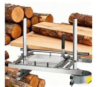 Chainsaw Milling Machine for Wood Planking, Adjustable Thickness, Lightweight Design for Joinery and Carpentry