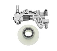 Chainsaw Oil Pump Worm Drive Gear Kit Compatible with 5200 4500 5800 58cc 52cc 45cc Chinese Chainsaw Spare Replacement Parts