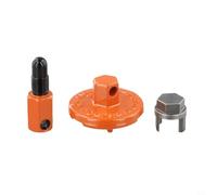 Chainsaw Piston Stop Clutch Removal Tool for Rancher 340 345 346 with Clutch Puller and Flywheel Disassembly Function Compatible with Multiple Chainsaw Models