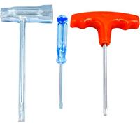Chainsaw Scrench Chainsaw T Wrench 19mm x 13mm (3/4" x 1/2") and T-Handle T27 Torx Screwdriver Fits Stihl Husqvarna Makita Partner Poulan John Deere Echo Jonsered Dolmar Chainsaws