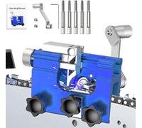 Chainsaw Sharpener, 2026 Chainsaw Sharpener, Portable Hand Cranks Chainsaw Sharpener with 5 Grinding Heads, Chainsaws Chain Sharpener for All Chainsaws (B)