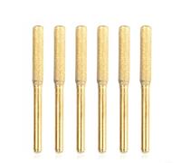 Chainsaw Sharpener, Electric Chain Grinder Wheel, 6pcs Titanium Plated Grinding Disc, Chain Saw Sharpening Tool(4mm)