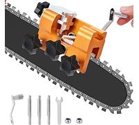 Chainsaw Sharpener Jig Quick Sharpening Portable Tool Set Hand-Cranked Kit Saw Grinding Suitable for All Kinds of Chain Saws and Electric Must Have Maintenance Lumberjack Garden Worker