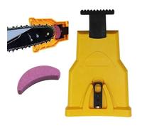 Chainsaw Sharpener, Portable Chainsaw Sharpener Kit for 12''-22'' Saws, Universal Chainsaw Sharpenerm with 6 Extra Whetstone,Chain Saw Sharpener Tool for Two-Hole Chainsaw