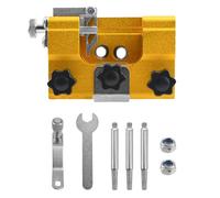 Chainsaw Sharpener Portable Hand Crank Tool with Sharpening Rods Sharpening Jigs Kits for Electric Hand Crank Chain Sharpener