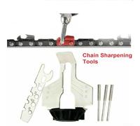 Chainsaw Sharpening Accessory Set for Electric Grinders 5 Piece High Speed Steel Tool Kit