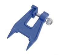 Chainsaw Sharpening Guide Block Constructed from Manganese Steel for Repeatable Accuracy in Field or Garage Applications (blue)