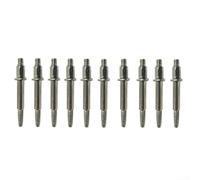 Chainsaw Sharpening Stones Kit - Burr Grinding Stones for Manual File Replacement, Portable & Compact Metal Polishing Tools for Chainsaw Blades, Jade, Wood and Steel - 5-Piece Set(10 roots)