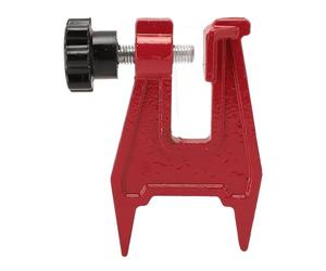 Chainsaw Stump Vise, Effortless Chain Sharpening, Portable Design, Robust Materials, User-Friendly and Intuitive, Handy Field Guide Tool Provides Great Stability for Filing Bar,