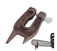 Chainsaw Vice - Metal Stabilizer Clamp, Universal Saw Sharpening Holder | Compact Chain Safety Attachment for Alignment Tasks in Ar Jobs