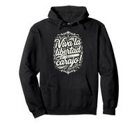 Chainsaw Viva la Libertad Carajo Reformer Freedom Pullover Hoodie