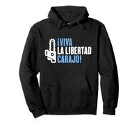 Chainsaw Viva la Libertad Carajo Reformer Freedom Pullover Hoodie