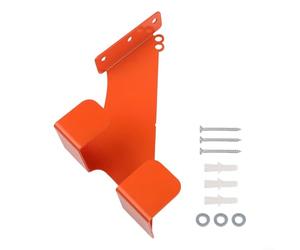 Chainsaw Wall Mount Holder Constructed from Strong Steel Material Supporting Up to 150lbs for Reliable Tool Organization (1pc)
