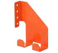 Chainsaw Wall Mount Holder with Rotatable Hook for Flexible Tool Hanging Directions on Wood or Concrete Walls in Garage or Storage Area