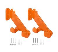 Chainsaw Wall Mount Organizer Heavy Duty, Double Hanging Design Compatible with 009 011 200T 201T 024 026 360 362 044 660 661 Models, Carbon Steel Construction for Garage Workshop