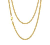 ChainsHouse Men Thick Cuban Chain Necklace, Stainless Steel/Black/Gold Plated Miami Cuban Necklace, 3/5/7/10/13.5MM Width, Hip Hop Mens Jewelry 18"-30", Send Gift Box, 24 Inch, Stainless Steel, No