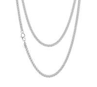 ChainsHouse Men Thick Cuban Chain Necklace, Stainless Steel/Black/Gold Plated Miami Cuban Necklace, 3/5/7/10/13.5MM Width, Hip Hop Mens Jewelry 18"-30", Send Gift Box, 71.12 cm, Stainless Steel, No