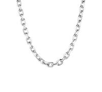 ChainsHouse Mens Thick Silver Chain Necklace Surgical Steel Necklace Chain