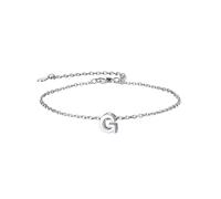 ChainsPro Friendship Bracelets for Women Letter G Bracelets Sterling Silver Monogram Bracelet Silver Bracelet for Womens Jewellery Gift