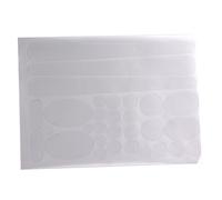 Chainstay and Sticker Protector Kit for Bikes Cycle Decal Decorating Film Clear Making Them for Cyclists of You Have Road or (Transparent)