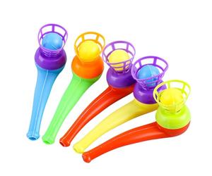 ChainYao 3-Pack Floating Blow Pipe Ball Game, Breath Control Training Tool for Stress Relief, Fun Focus Activity for Adults & Kids at Home or Office