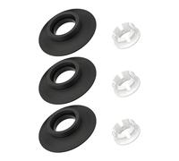 ChainYao 3 Pack Toilet Flush Valve Seal Kit for Ideal Standard, 71mm Diaphragm Washer Compatible with SV01967 SV93467 EV98167 Armitage Shanks Cistern Valves, with Replacement Clips