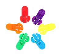 ChainYao 6-Pack Manual Ring Pull Can Opener & Drink Cover Set, Multicolor Soda Beer Can Top Protector, Universal Dust Shield for Aluminum Beverage Cans