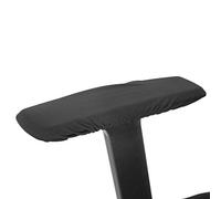 Chair Arm Cover,Akozon Removable Chair Armrest Covers Elastic Protector Office Armchair Cover 1 Pair Black(Black)