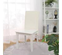Chair Back Cover Simple Hotel Restaurant Chair Fabric Back Giving Your a Luxurious Touch Designed for Long Lasting use with Proper Durability and consistent Operation (White)