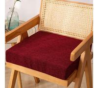 chair back support 40X40X3CM with Zipper, Non-slip, cotton and linen fabric, it is comfortable and soft, effectively relieving stress,For Living Room Office Room Car,