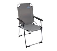 Bo-Camp Folding Camping Chair Copa Rio Classic Grey Garden Beach Hiking Seat