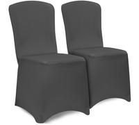 Chair Cover 2Pcs Set Anthracite