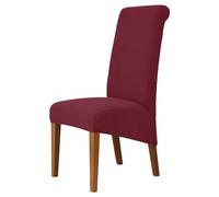 Chair Covers Back Universal Chair Cover for Dining Room Hotel XL M Size Jacquard Extra Large Stretch Spandex Chair Covers Washable (Color : 08, Size : XL size (60-75cm))