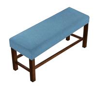 Chair Covers Elastic Stretch Piano Bench Cover, Washable and Soft Polyester, Full-Wrapped Rectangular Stool Protector for Home and Office O L60-90cmW35-50cmH20cm