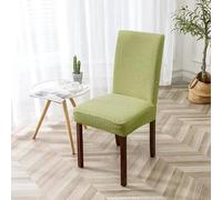 Chair Covers for Dining Room Stretch Dining Accent Chair Covers Slipcovers Kitchen Chairs Cover for Living Room/Bedroom,Light Green,4pcs