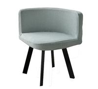 Chair Covers,Seat Covers,Curved Dining Room Chair Slipcovers Cover with Semicircle Back Stretch Office Chair Cover Set of 1/2/4 Living Room Accent Triangle Chair Protector Desk Chair Slipcover,black,2