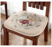 Chair Cush Set with Ties Non Slip Dining Chair Pads for Kitchen Removable Cover Seat Cushs Available in 1 2 4 6 8 Pac Comfortable & Slish