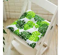Chair Cushion, 40x40cm Grey Green Chair Seat Cushion Black Indoor/Outdoor Comfortable Pads For Kitchen Cushions