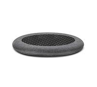 Chair Cushion For Dining Chairs Non Slip, Round Chasir Pads Memory Foam Anti-Deformation, Washable and Detachable Seat Cushion with Embedded Zipper and Hidden Non Skid Area Dark Grey, 30cm/12in