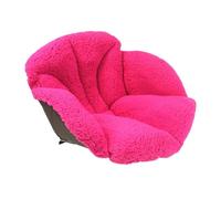 Chair cushion, Plush Chair Cushion with Lumbar Support, Seat Pad, Desk Chair Seat Cushion, Chair Pad for Room Decor Home Sofa Bed Decoration,(Red)