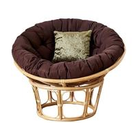 Chair Cushion Waterproof Thick Soft Rattan Cushion for Indoor Outdoor Use Solid Color Swing Rocking Chair Pad Garden Patio Seat Cushion