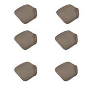 Chair Cushions for Dining Chairs 6 Pack Non Slip Kitchen Seat Cushion with Washable Covers Indoor Comfortable Seat Pad - Dining Chair for Garden Kitchen Cushion Indoor Outdoor