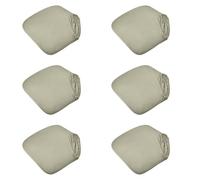 Chair Cushions for Dining Chairs 6 Pack Non Slip Kitchen Seat Cushion with Washable Covers Indoor Comfortable Seat Pad - Dining Chair for Garden Kitchen Cushion Indoor Outdoor