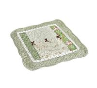 Chair Cushions for Dining Chairs Floral Printed No Slip Kitchen Seat Cushion Chair Pads for Kitchen Living Room Indoor, Green